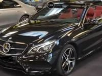 Second-hand Mercedes E250 211 CP (155 kW) 2014 Negru Cabrio