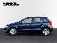 Gebraucht VW Polo Comfortline 69 PS (50 kW) 2009 Shadow blue Kleinwagen