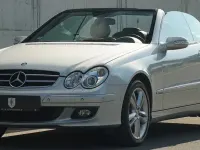 Gebraucht Mercedes CLK350 272 PS (200 kW) 2005 Silber Cabrio