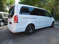 Gebraucht Mercedes V250 AMG line 190 PS (139 kW) 2021 Bergkristallweiß metallic Van / Kleinbus