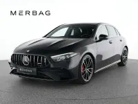 Gebraucht Mercedes A35 AMG Premium 306 PS (225 kW) 2023 Metalliclack kosmosschwarz Limousine