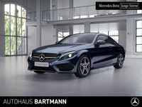 Gebraucht Mercedes C200 AMG line 184 PS (135 kW) 2018 Blau Coupé