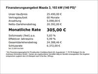 Gebraucht Mazda 3 Exclusive 140 PS (102 kW) 2025 Grau Limousine