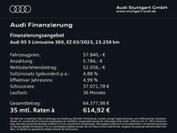 Gebraucht Audi RS3 Ambiente 400 PS (294 kW) 2023 Kyalamigrün Limousine