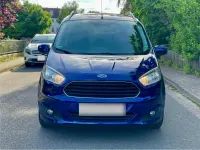 Gebraucht Ford Tourneo Courier Titanium 101 PS (74 kW) 2018 Blau Van / Kleinbus