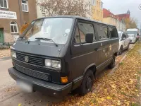 Gebraucht VW Multivan 70 PS (51 kW) 1990 Schwarz Van / Kleinbus