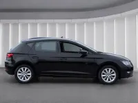 Usata Seat Leon Style 125 CV (91 kW) 2017 Nero Berlina