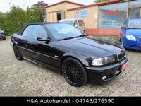 Gebraucht BMW 320 Cabriolet Sport Line 170 PS (125 kW) 2002 Schwarz Cabrio