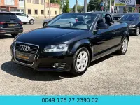 Brugt Audi A3 Cabriolet Attraction 160 HK (117 kW) 2009 Sort Cabriolet