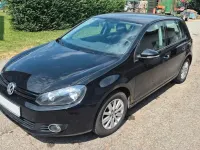 Gebraucht VW Golf VI Trendline 80 PS (58 kW) 2009 Schwarz Kleinwagen