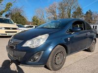 Gebraucht Opel Corsa 69 PS (50 kW) 2012 Blau Kleinwagen