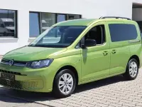 Gebraucht VW Caddy Team 122 PS (89 kW) 2021 Grün Van / Kleinbus