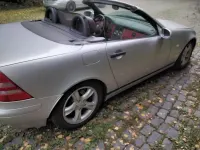 Gebraucht Mercedes SLK230 193 PS (141 kW) 1997 Silber Cabrio