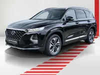 Gebraucht Hyundai Santa Fe Premium 200 PS (147 kW) 2020 Phantom black / mic SUV