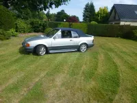 Gebraucht Ford Escort Cabriolet 90 PS (66 kW) 1988 Silber Cabrio