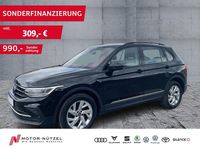 Gebraucht VW Tiguan Life 200 PS (147 kW) 2022 Deep black perleffekt SUV