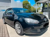 Gebraucht VW Golf Cabriolet 105 PS (77 kW) 2014 Schwarz Cabrio