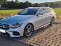 Gebraucht Mercedes E220 AMG line 194 PS (142 kW) 2017 Silber Kombi