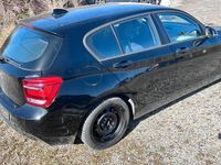 Gebraucht BMW 116 136 PS (100 kW) 2012 Schwarz Kleinwagen