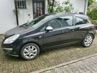 Gebraucht Opel Corsa Edition 69 PS (50 kW) 2009 Schwarz Limousine