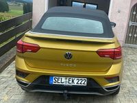 Gebraucht VW T-Roc Cabriolet Style 110 PS (80 kW) 2020 Gelb Cabrio