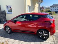 Gebraucht Nissan Micra 71 PS (52 kW) 2019 Rot Kleinwagen