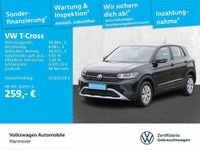 Gebraucht VW T-Cross 95 PS (69 kW) 2025 Schwarz SUV