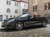Gebraucht Mercedes E550 AMG line 408 PS (300 kW) 2014 Schwarz Cabrio