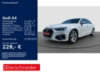 Gebraucht Audi A4 S-Line 150 PS (110 kW) 2024 Weiss Limousine
