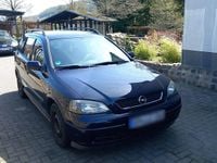 Gebraucht Opel Astra 103 PS (75 kW) 2003 Blau Kombi