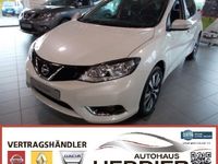 Gebraucht Nissan Pulsar N-Connecta 116 PS (85 kW) 2016 Weiß metallic Limousine