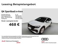 Gebraucht Audi Q4 e-tron 210 kW (286 PS) 2025 Gletscherweiß metallic SUV