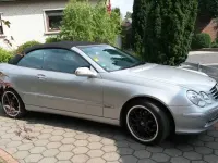 Gebraucht Mercedes CLK200 Avantgarde 163 PS (119 kW) 2004 Silber Cabrio
