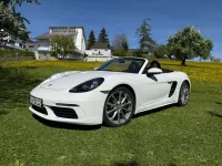 Gebraucht Porsche Boxster 299 PS (219 kW) 2019 Weiß Cabrio