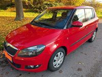 Gebraucht Skoda Fabia 60 PS (44 kW) 2010 Rot Kleinwagen