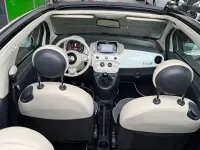 Gebraucht Fiat 500 Lounge 69 PS (50 kW) 2016 Weiß Cabrio