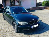 Gebraucht BMW 116 122 PS (89 kW) 2007 Schwarz Kleinwagen