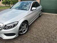 Gebraucht Mercedes C250 AMG line 211 PS (155 kW) 2016 Silber Limousine