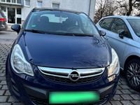 Gebraucht Opel Corsa 69 PS (50 kW) 2012 Blau Kleinwagen