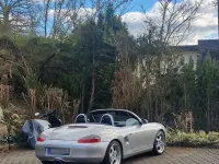 Gebraucht Porsche Boxster 220 PS (161 kW) 2002 Silber Cabrio