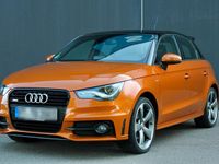 Gebraucht Audi A1 S-Line 122 PS (89 kW) 2013 Orange Kleinwagen