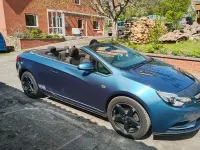 Second-hand Opel Cascada Edition 140 CP (102 kW) 2016 Albastru Cabrio