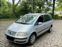 Gebraucht VW Sharan 110 PS (80 kW) 2003 Silber Van / Kleinbus