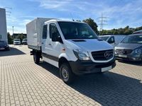 gebraucht Mercedes Sprinter 316 CDI Doka 4x4 Pritsche/Plane KLIMA EURO6 6SITZE