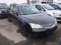 Gebraucht Ford Mondeo Futura 131 PS (96 kW) 2002 Schwarz Kombi