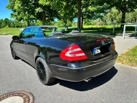 Gebraucht Mercedes CLK320 Avantgarde 218 PS (160 kW) 2003 Schwarz Cabrio