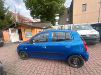 Gebraucht Kia Picanto Attract 65 PS (47 kW) 2011 Blau Kleinwagen