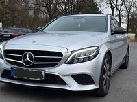 Gebraucht Mercedes C220 194 PS (142 kW) 2018 Silber Kombi