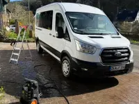 Gebraucht Ford Transit 170 PS (125 kW) 2020 Weiß Van / Kleinbus