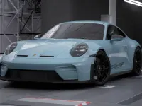 Neu Porsche 911 GT3 Touring 510 PS (375 kW) 2026 Blau Coupé